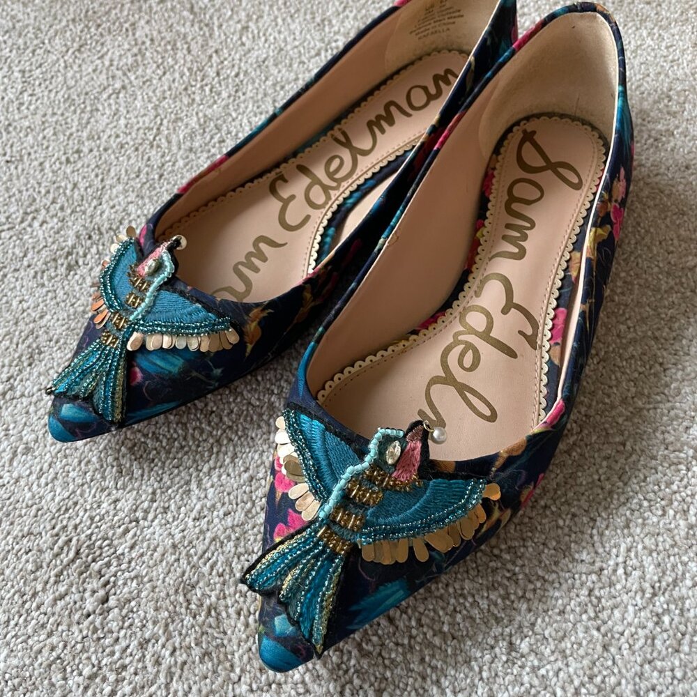 EUC Sam Edelman Rafaella Pointy Toe Ballet Flat